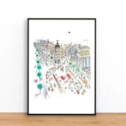 Metrópolis Día Giclée Print