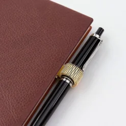 Mini Clip Pen Holder Gold