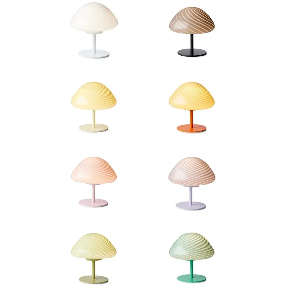 Mini Mush Bord Orange Table Lamp