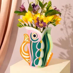Mini Paper Vase Fish