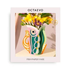 Mini Paper Vase Fish