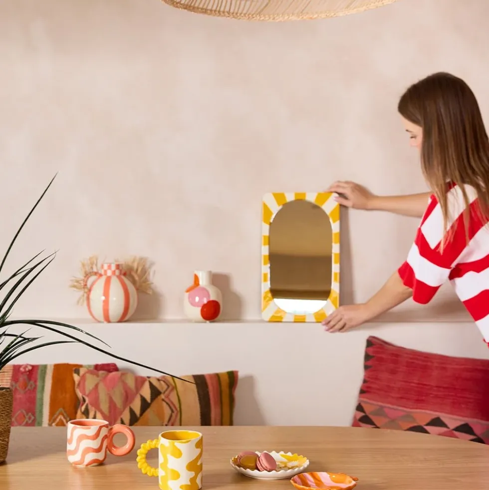 Mirror Celia - Sunny Stripes