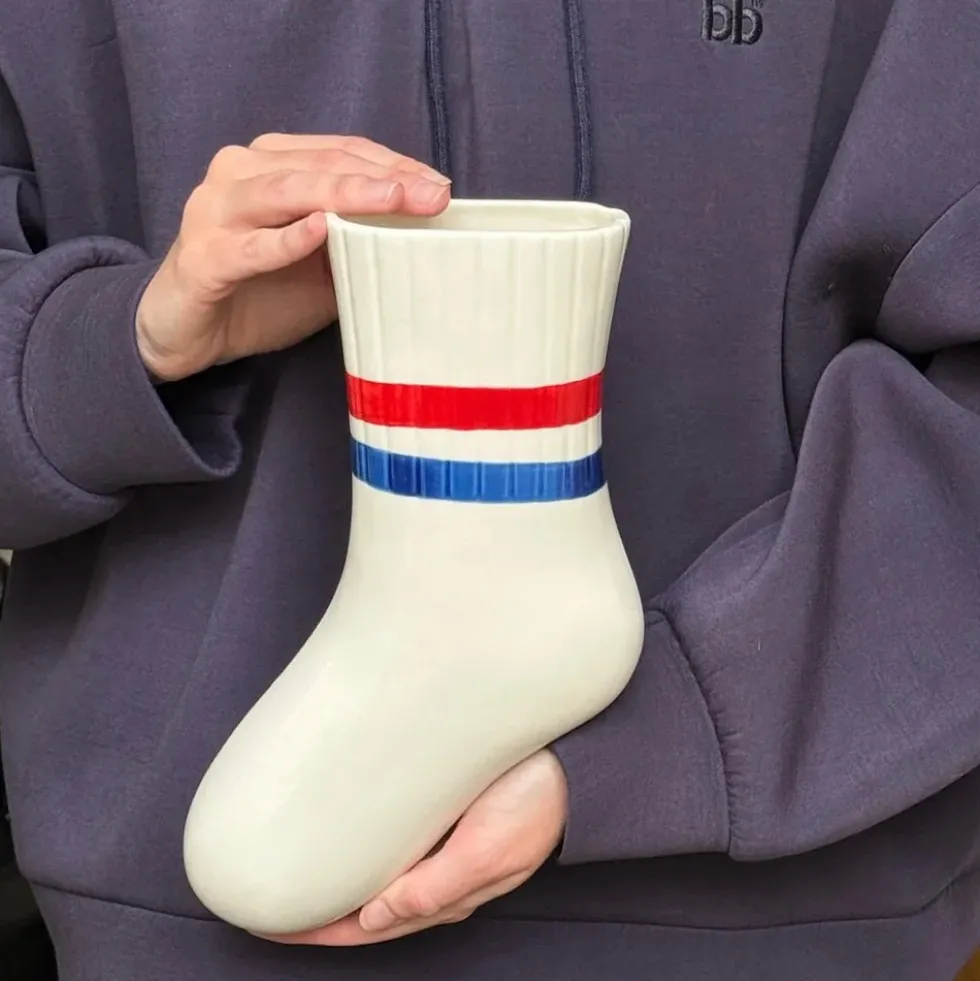 Missing Sock Vase