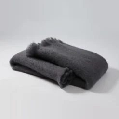 Mohair Foulard Bluish Dark Grey 315 18x170