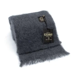 Mohair Foulard Bluish Dark Grey 315 18x170