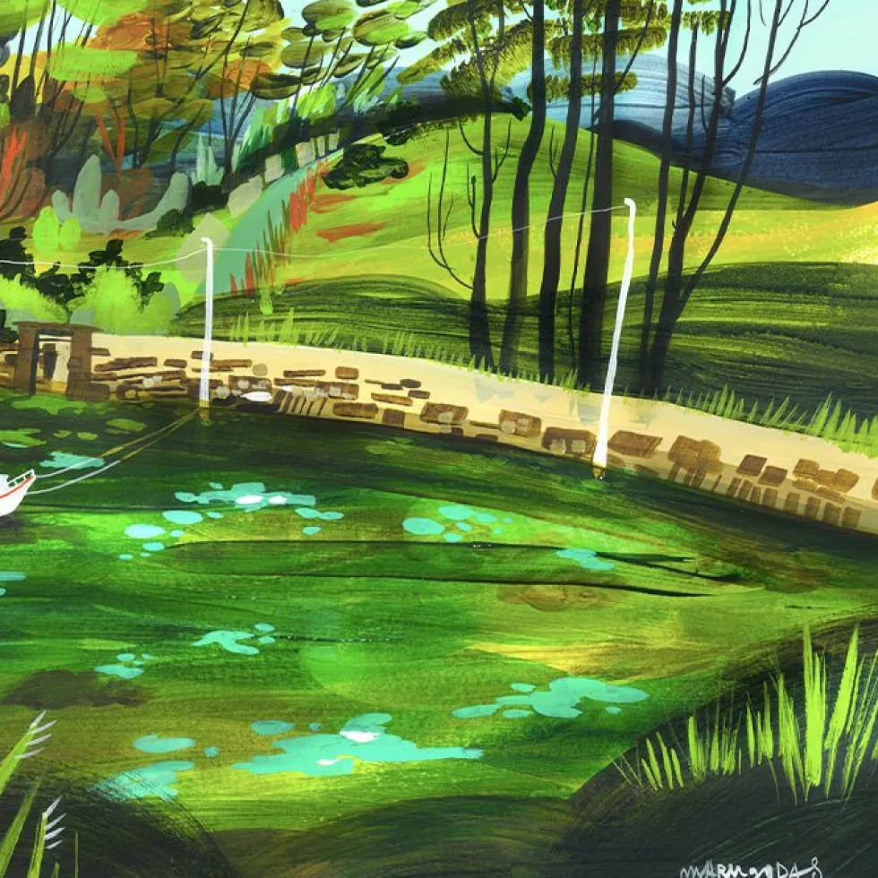 Molino Aceas Giclée Print A4
