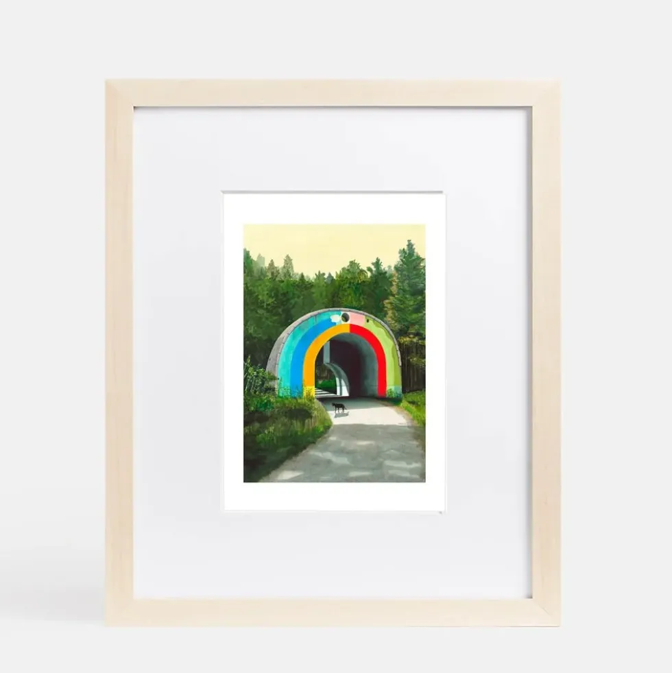 Monument Giclée Print A5