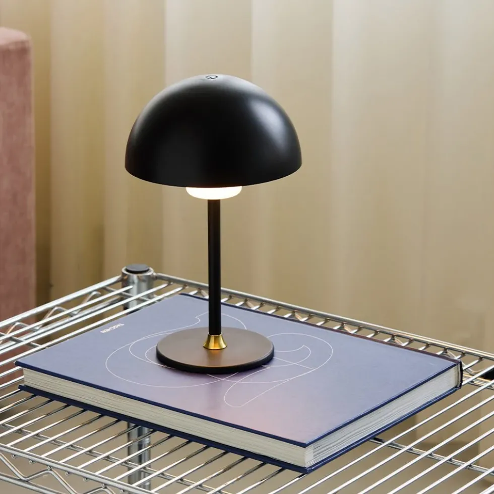 Moon Light Black Lamp