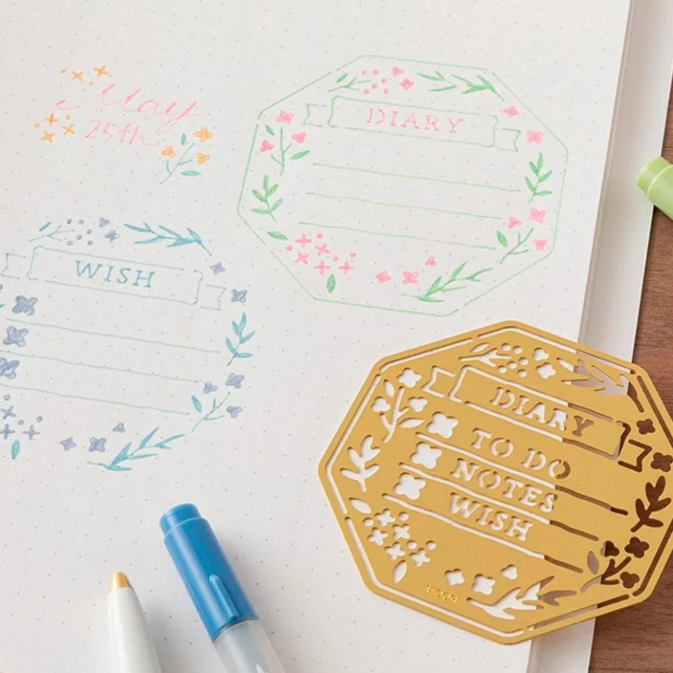 Motif Template Wreath