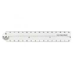 Multi Ruler 30cm Clear
