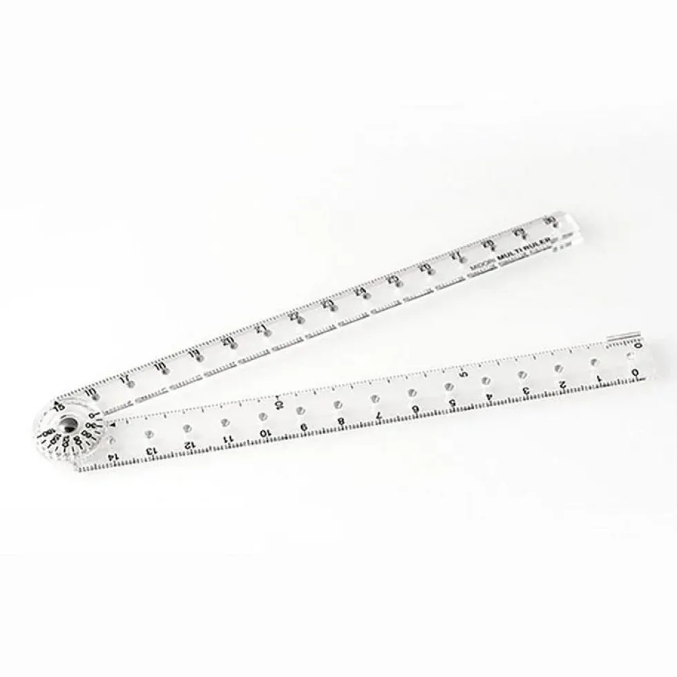 Multi Ruler 30cm Clear