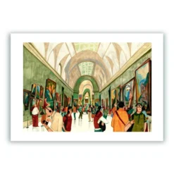Museo del Prado Interior Impresión Giclée