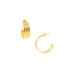 Nike Gold Earrings