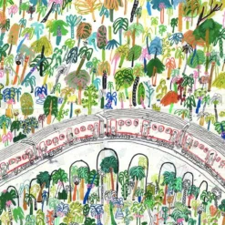 Nine Arch Bridge, Ella, Sri Lanka Giclée Print A3