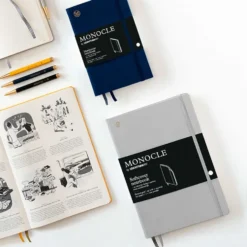 Notebook B5 Monocle Hardcover Yellow Dotted