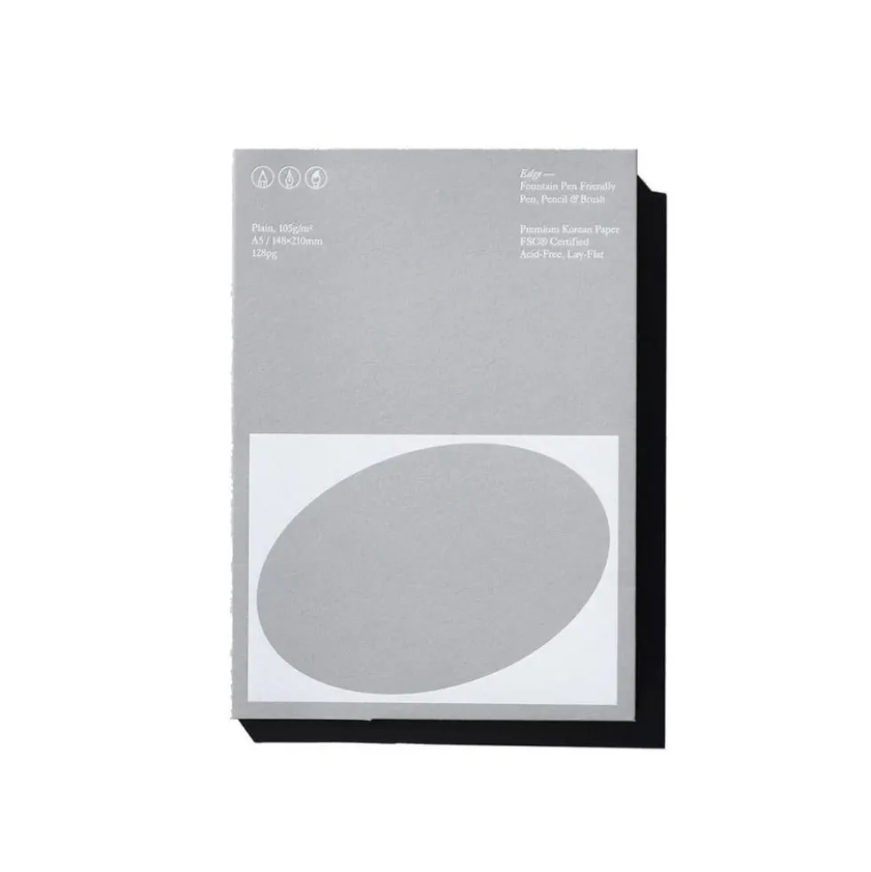 Notebook Edge Retro A5 Plain