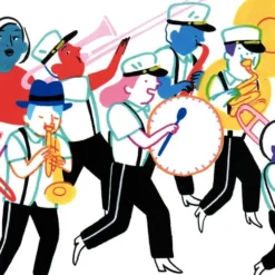 Nouvelle Orleans Giclée Print A5