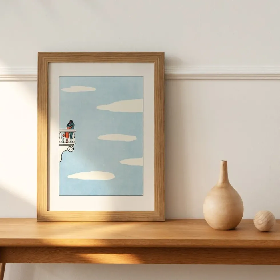 Open Sky Giclée Print A5