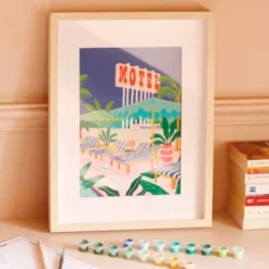Paint by Number Kit - The Motel Pool by Jessica Smith