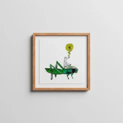 Palabras Manzana Giclée Print 22x22