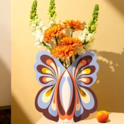 Paper Vase Butterfly