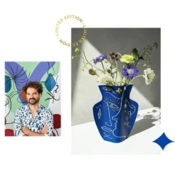 Paper Vase Jaime Hayon - Blue