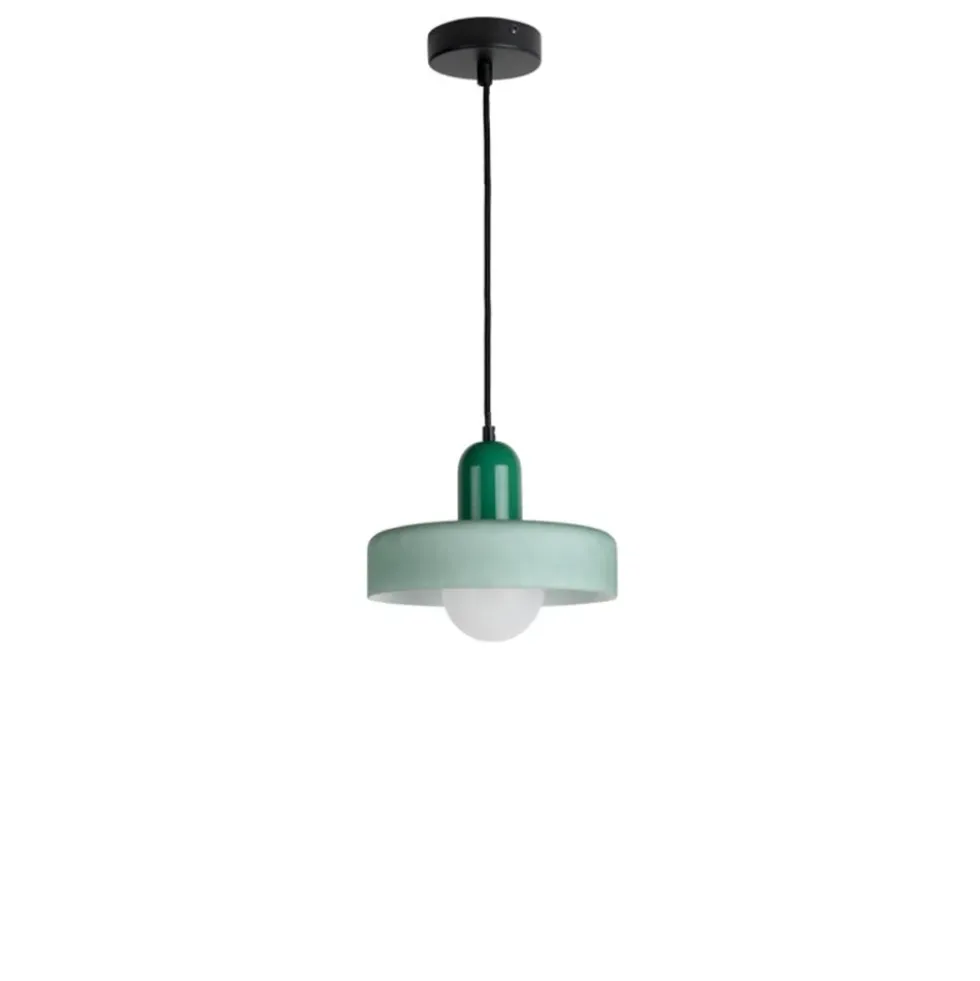 Pedant Lamp Opaco Grato Junglee Green & Grayed Jade