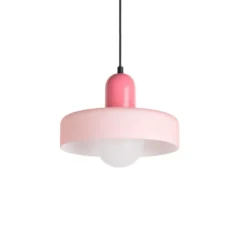 Pedant Lamp Opaco Grato Rose Tan & Soft Pink
