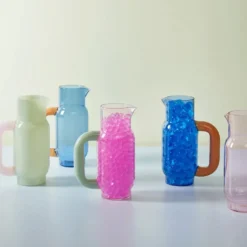 Pitcher Blue Milky Amber