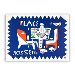 Place Rossetti 2025 Lithographic Print
