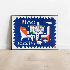 Place Rossetti 2025 Lithographic Print