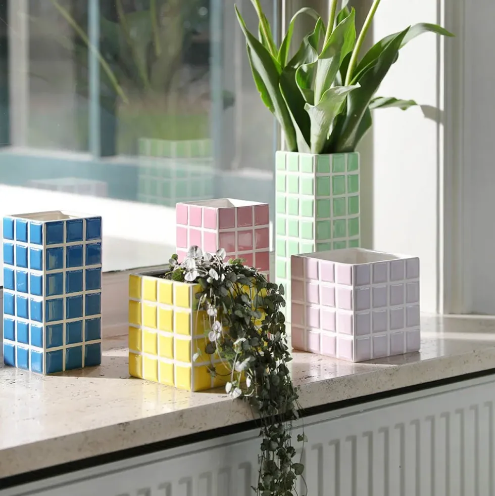 Planter Tile Yellow