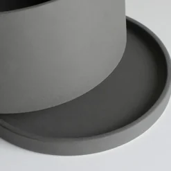 Plant Pot 191 - 170 x 160 mm Dark Gray