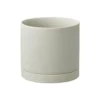 Plant Pot 191 - 170 x 160 mm Earth Gray