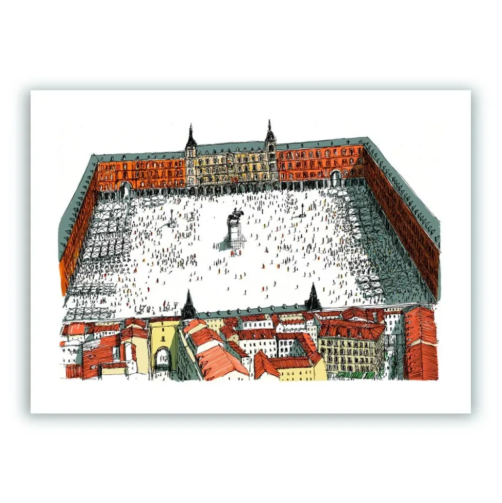 Plaza Mayor Giclée Print