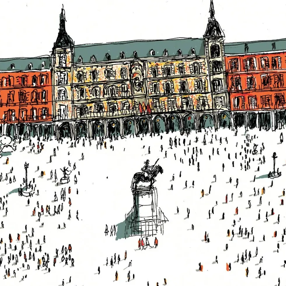 Plaza Mayor Giclée Print