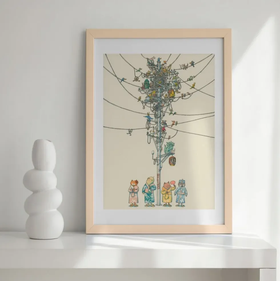 Pole Giclée Print
