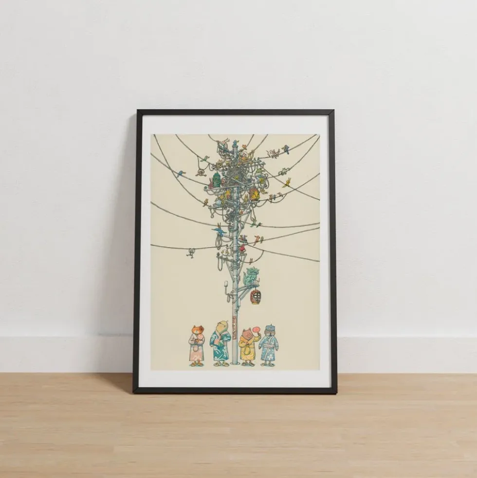 Pole Giclée Print