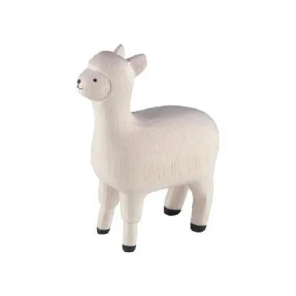 Pole Pole Wooden Animal Alpaca