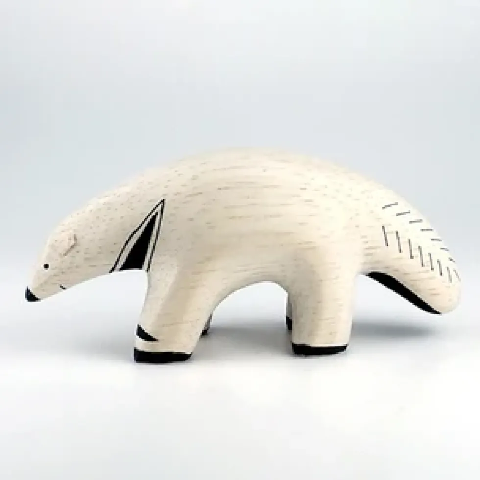 Pole Pole Wooden Animal Anteater