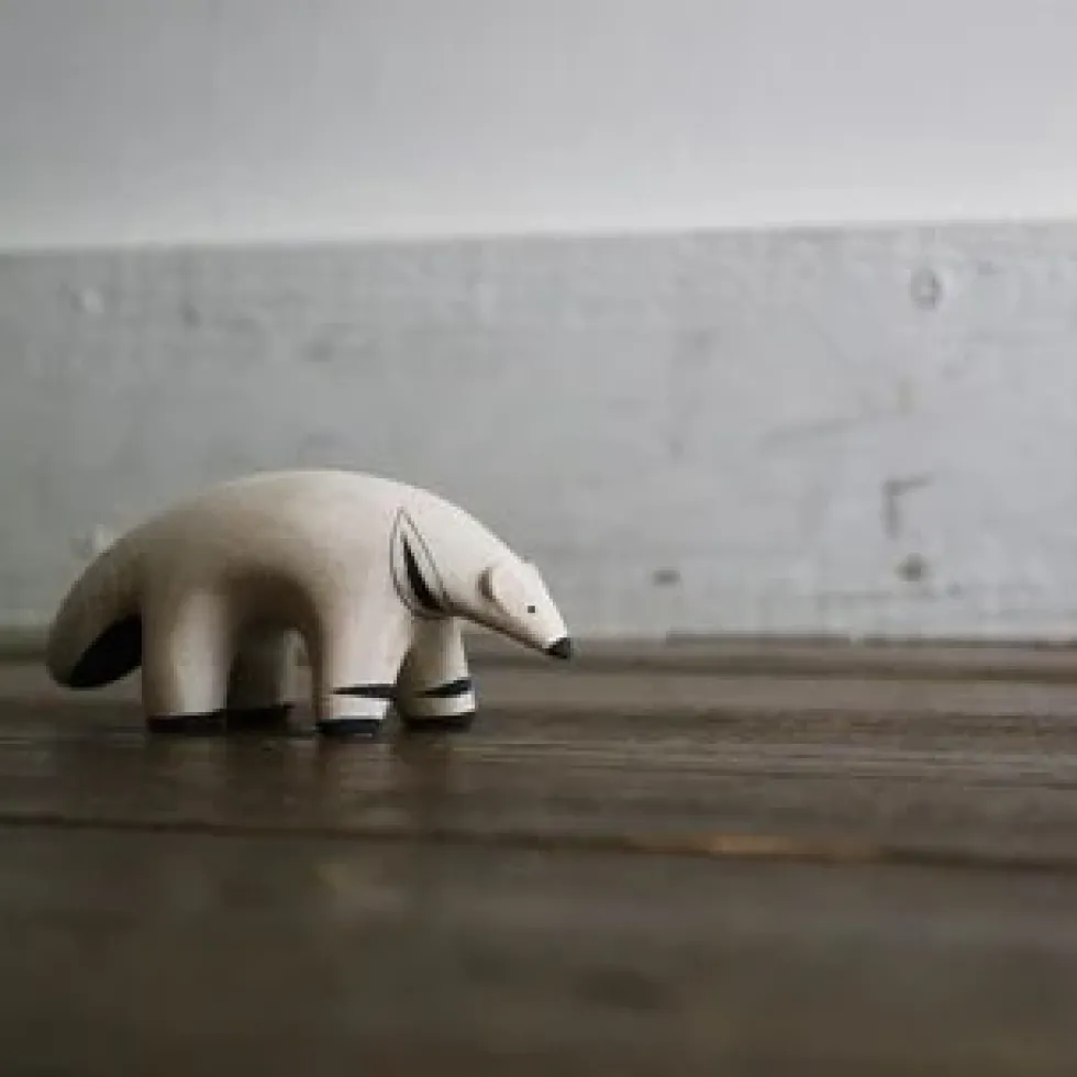 Pole Pole Wooden Animal Anteater