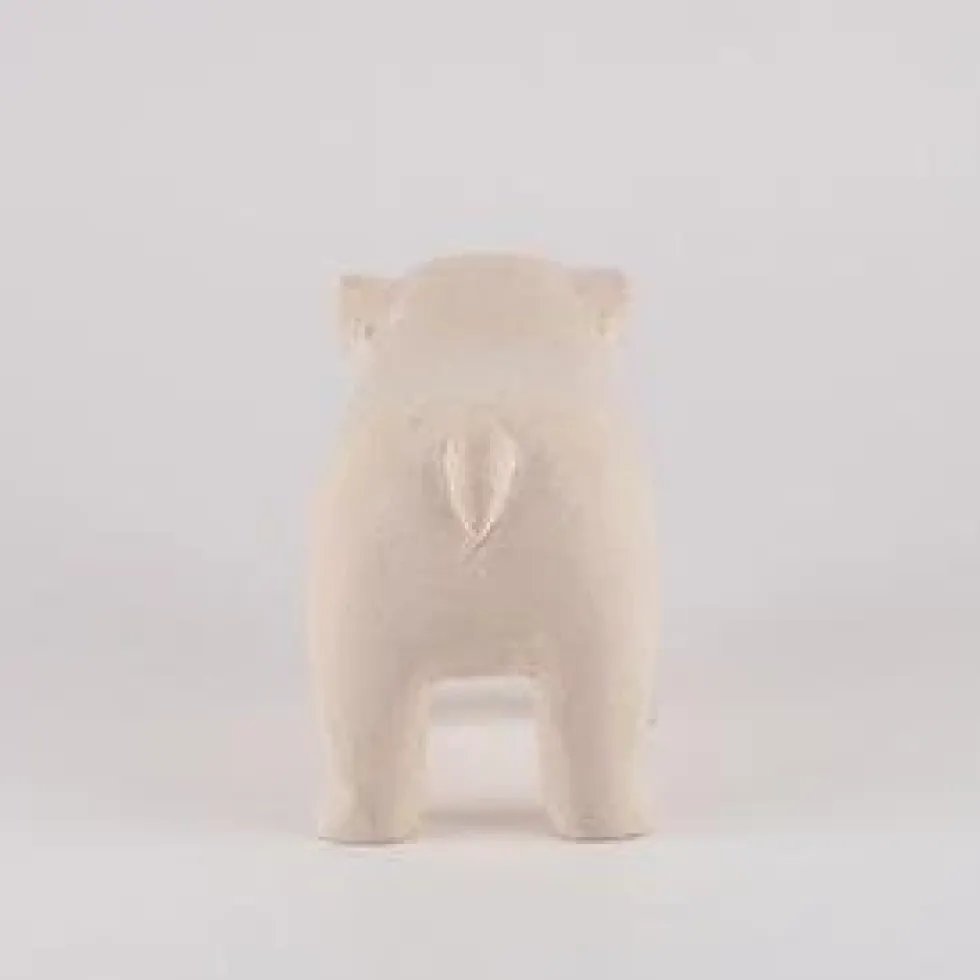 Pole Pole Wooden Animal Bulldog