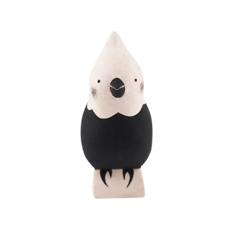 Pole Pole Wooden Animal Cockatoo