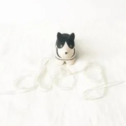 Pole Pole Wooden Animal Corgi