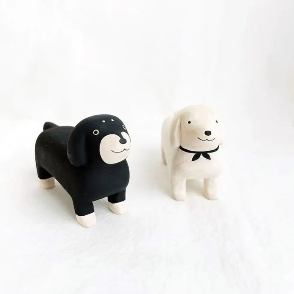 Pole Pole Wooden Animal Dachshund