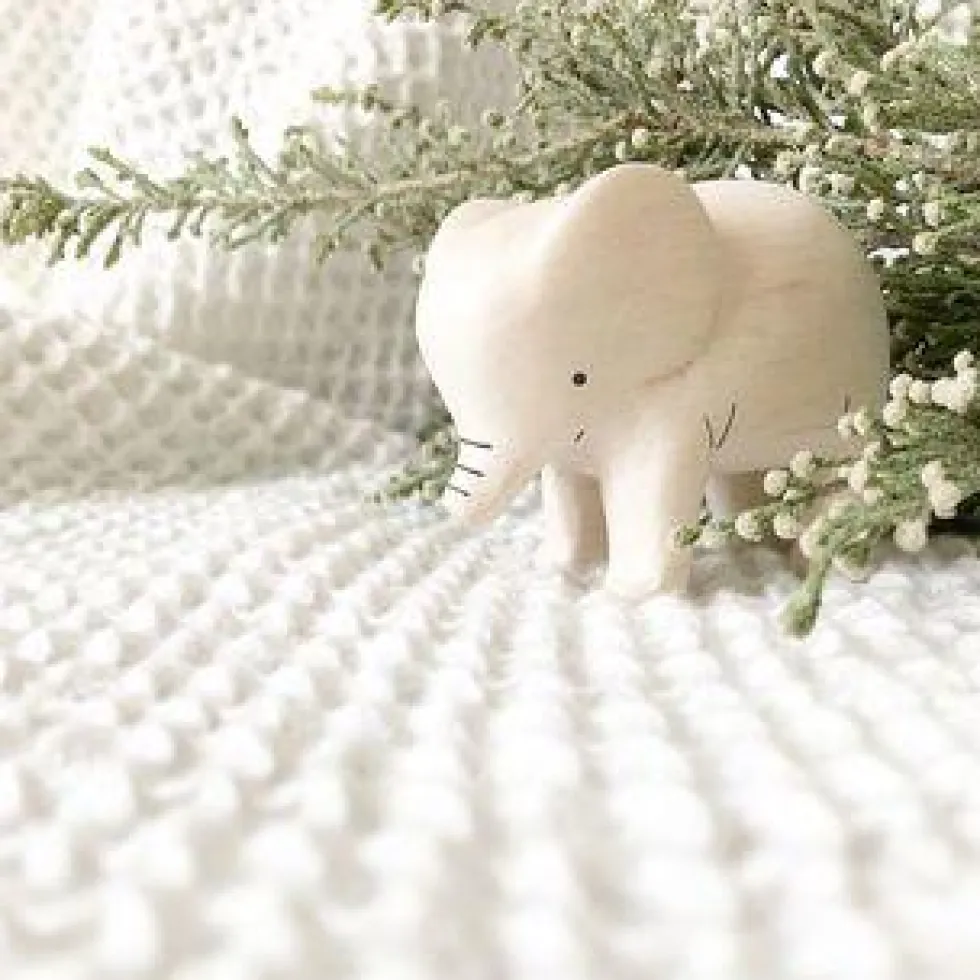Pole Pole Wooden Animal Elephant