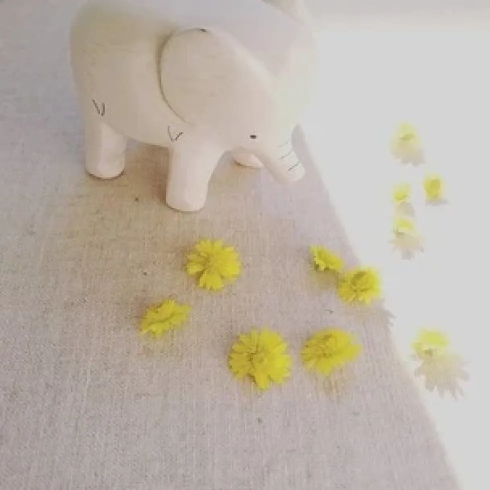 Pole Pole Wooden Animal Elephant