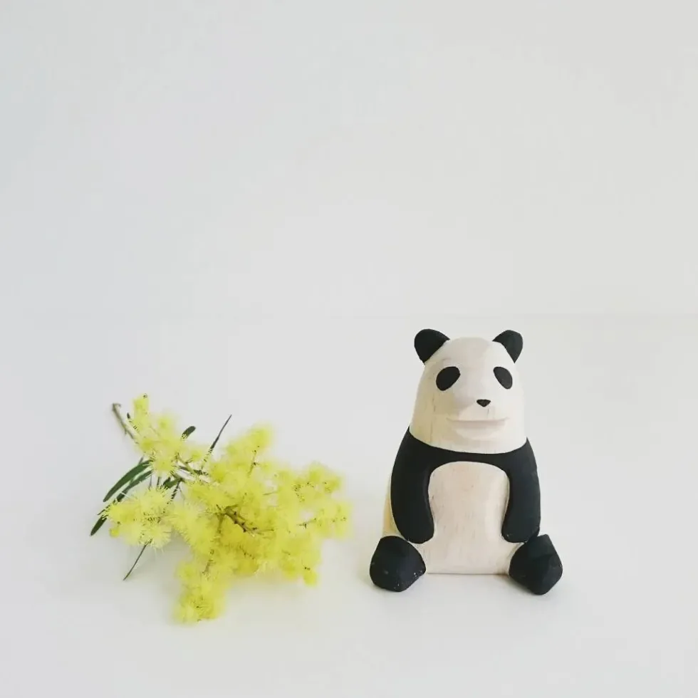 Pole Pole Wooden Animal Panda