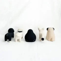 Pole Pole Wooden Animal Pug