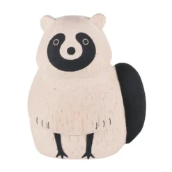 Pole Pole Wooden Animal Racoon